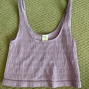 PacSun ribbed seamless tank top
